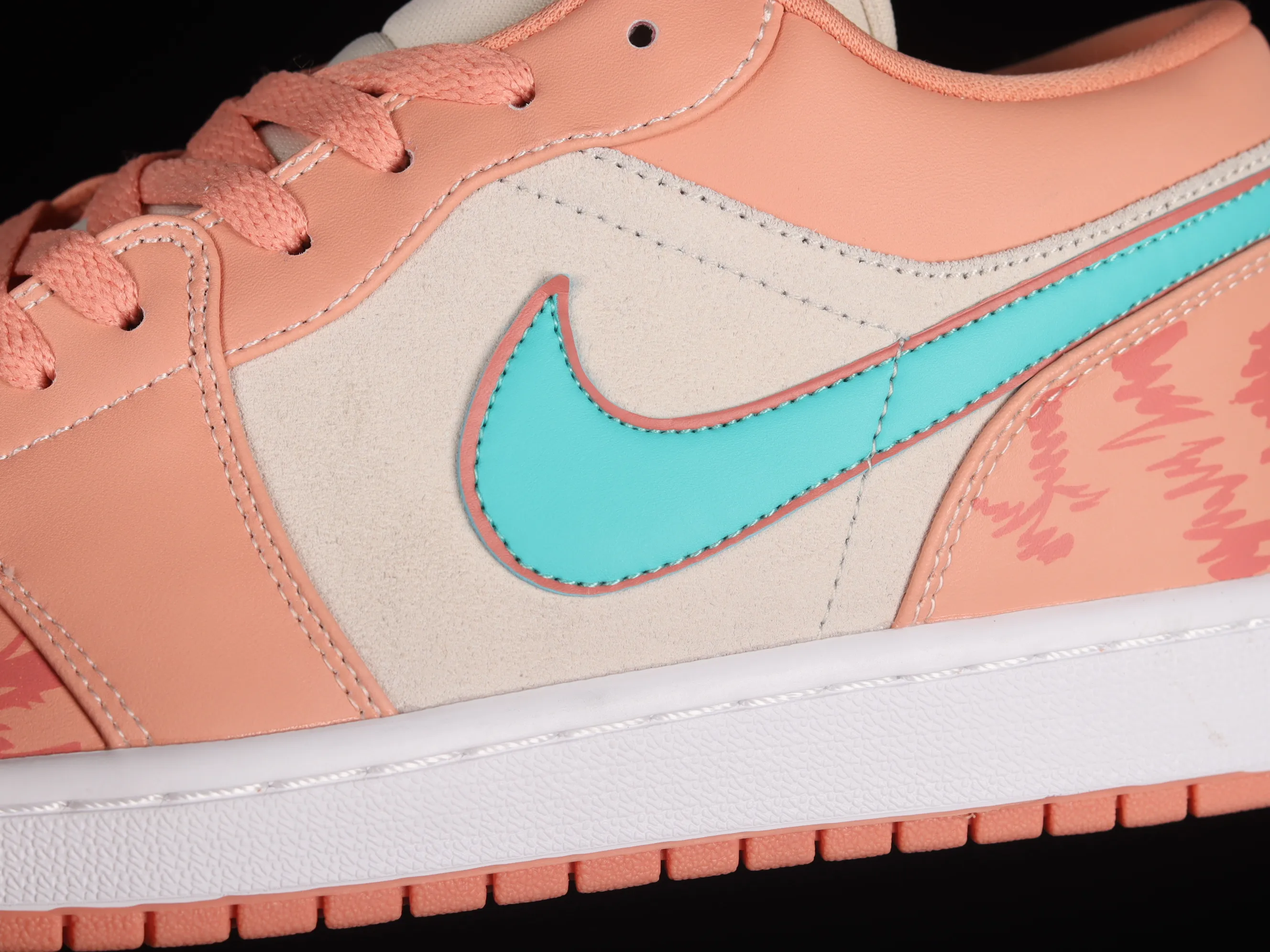All categories Air Jordan Jordan series basketball shoes Air Jordan 1 Low Air Jordan 1 Low AJ1 Joe 1 pink low-top basketball shoes DC0774-800